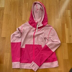 Womans Lululemon pink full zip